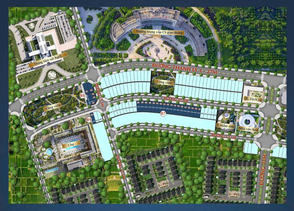 BÁN ĐẤT NỀN DỰ ÁN BIỆT THỰ BIỂN SÁT VINPEARL NAM HỘI AN